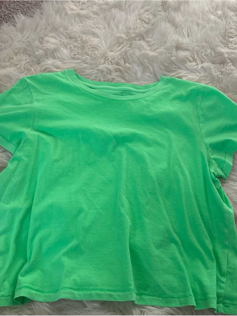 Universal Thread Neon Green Short Sleeve Women's Tee